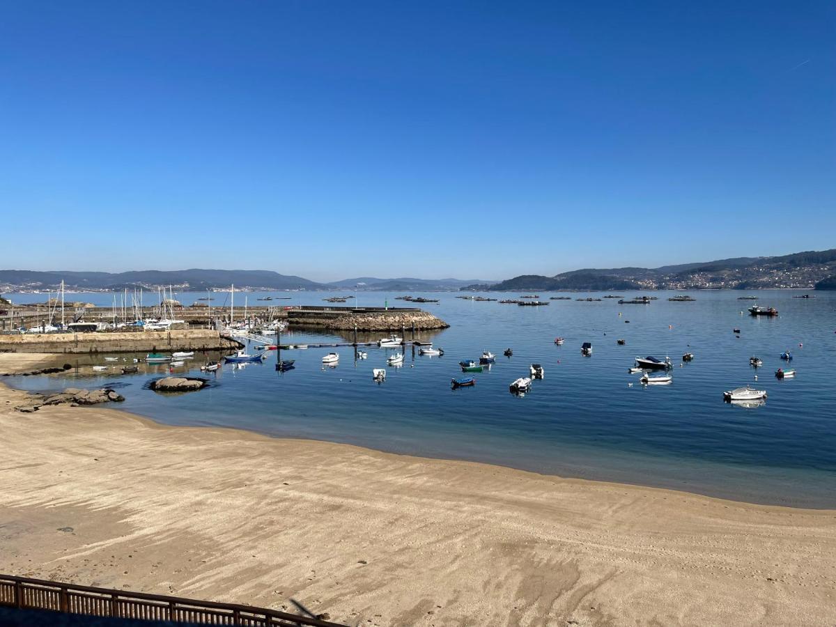 Mar de Beluso Apartment Bueu Bagian luar foto