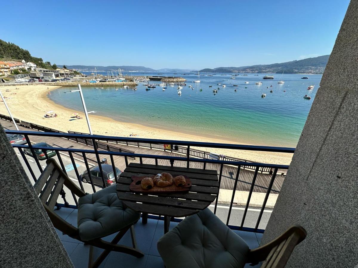 Mar de Beluso Apartment Bueu Bagian luar foto