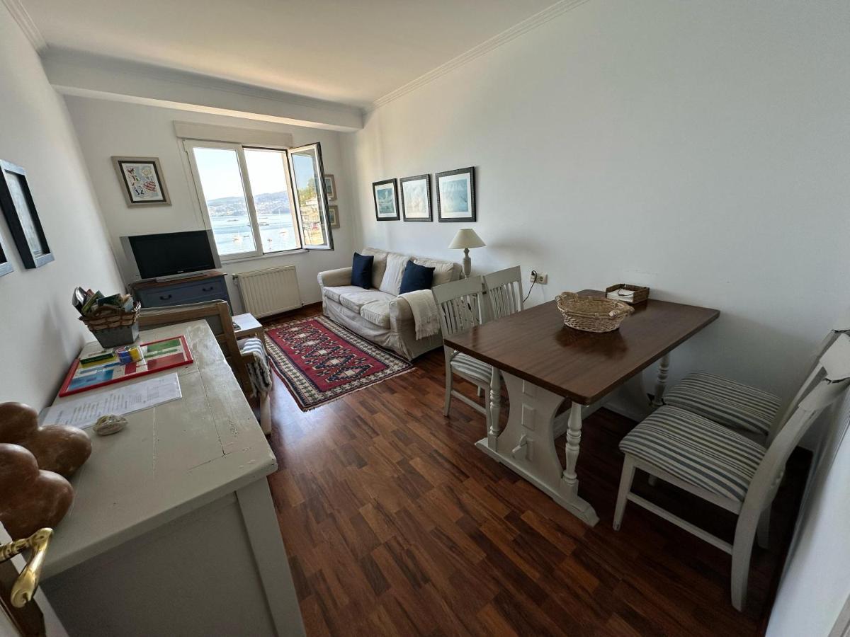 Mar de Beluso Apartment Bueu Bagian luar foto